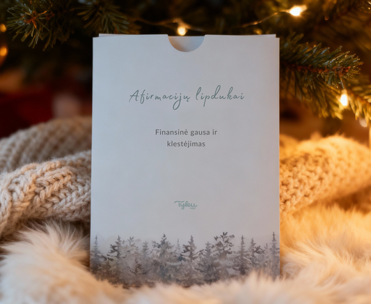 Afirmacijų lipdukai: Finansinė gausa ir klestėjimas